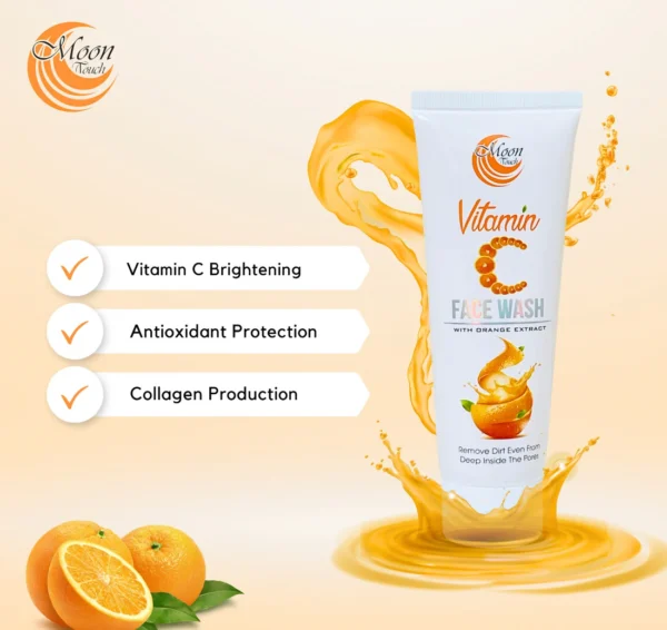 pore minimizer vitamin c face wash (skin tightening-anti aging) 100ml