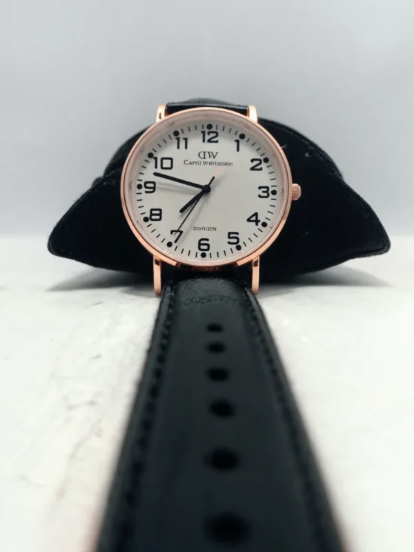 black daniel wellington watch for women wrist watch  (without box ) - Image 2