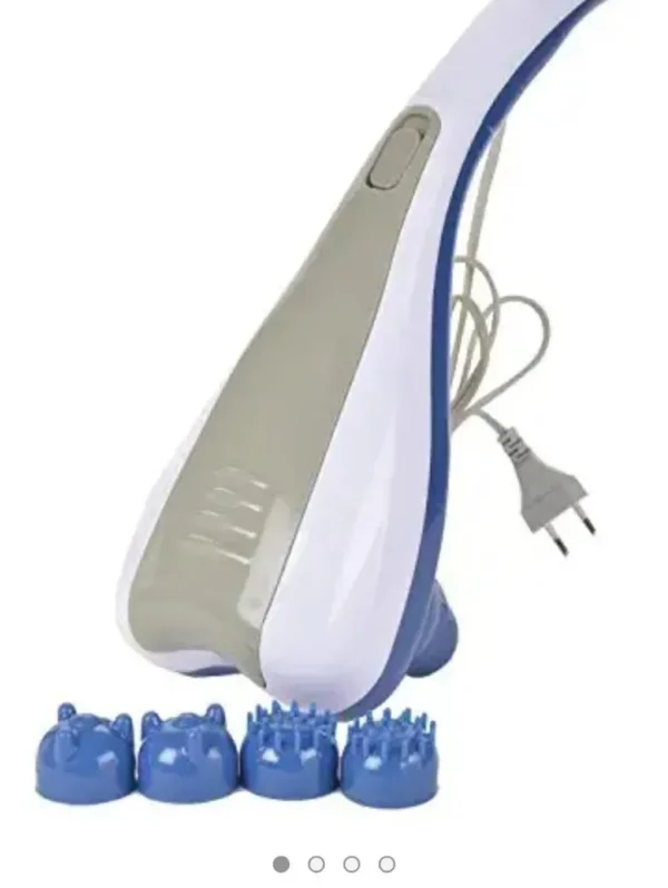 plastic 50 hz dual hand dolphin body massager | for body pain. - Image 5