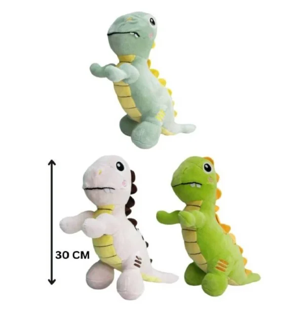 colorful  plush animal stuffed soft dinosaur toy - 30cm - Image 2