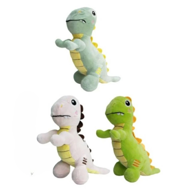 colorful  plush animal stuffed soft dinosaur toy - 30cm - Image 8